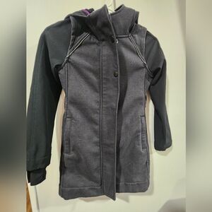 Ivivva Kids Jacket - Black and Gray